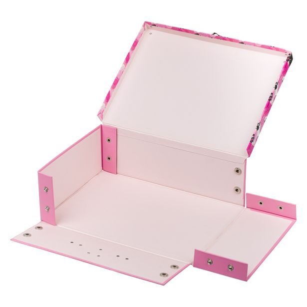 BAAGL Skládací školní kufřík Tlapky s kováním