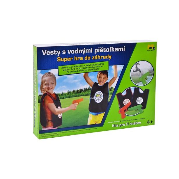 Vesty s vodní pistolkou