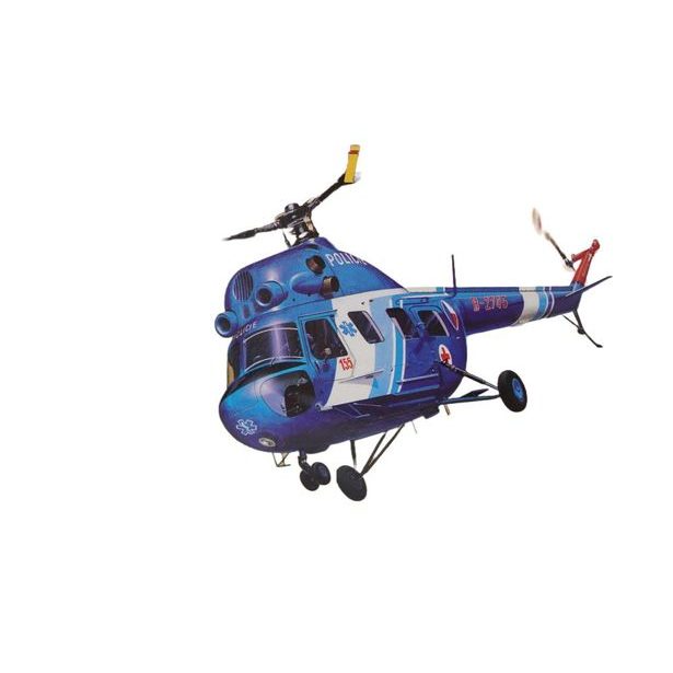 Vrtulník Mi 2 - Policie 1:48
