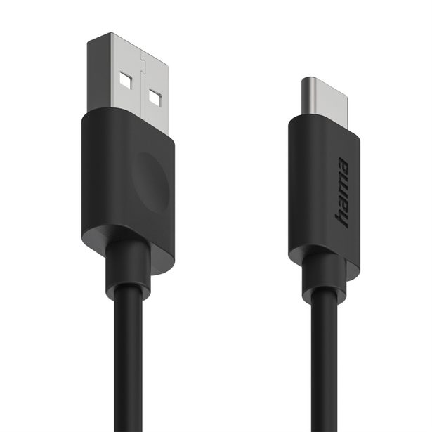 Hama USB 2.0 kabel typ A-C, 1,2 m, Ecosential