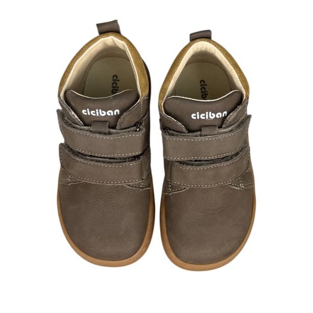 Ciciban Celokožené BAREFOOT kompromis dětské boty - Softy GRAFITE