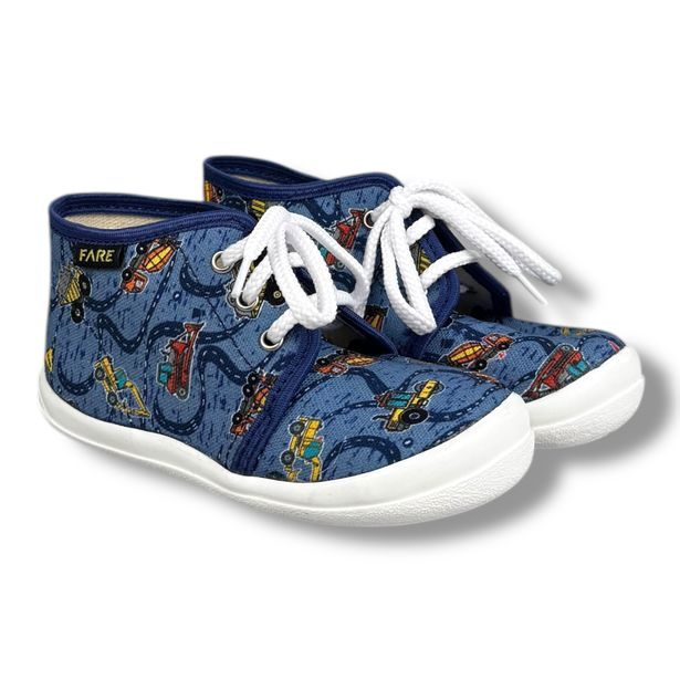 Dětské sněrovací papuče Fare - Auta