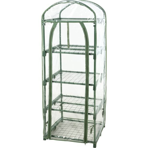 PROGARDEN Foliovník zahradní čtyřpatrový 50 x 45 x 130 cm KO-CE7000150