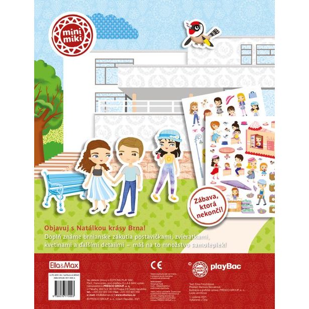 NATÁLKA & BRNO ─ Mesto plné samolepiek Baagl