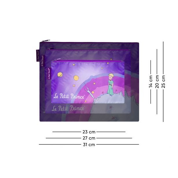 Set 3 taštiček Malý princ Baagl