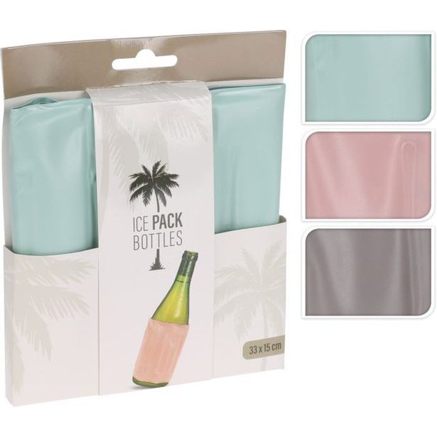 obal 33x15cm, chladicí, na láhev (sekt, víno), mix barev