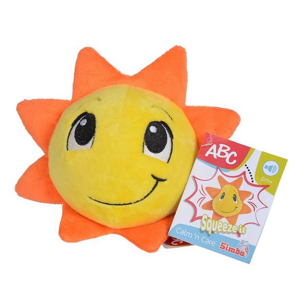 Plyšové sluníčko pískací