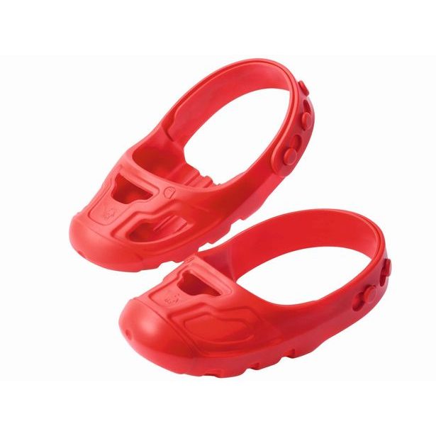 BIG Ochranné návleky na botičky červené