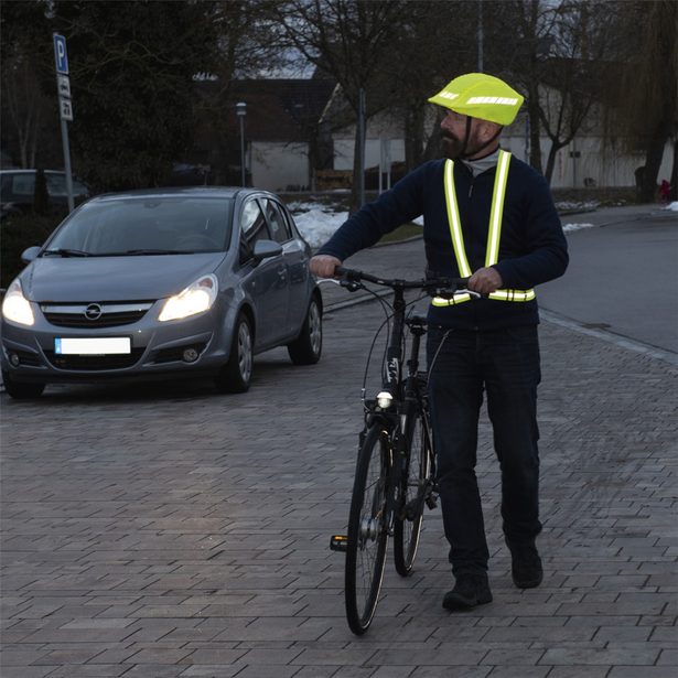 Hama reflexní popruhy/kšandy pro běžce/chodce/cyklisty, EN 17353:2020, nastavitelné