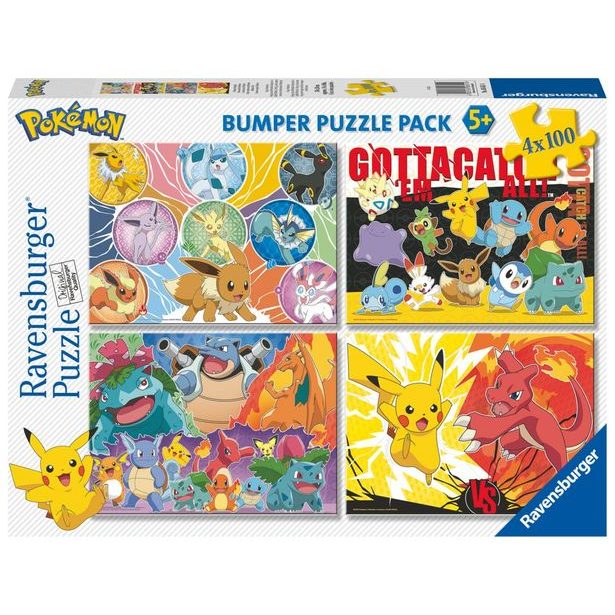 Pokémon 4x100 dílků