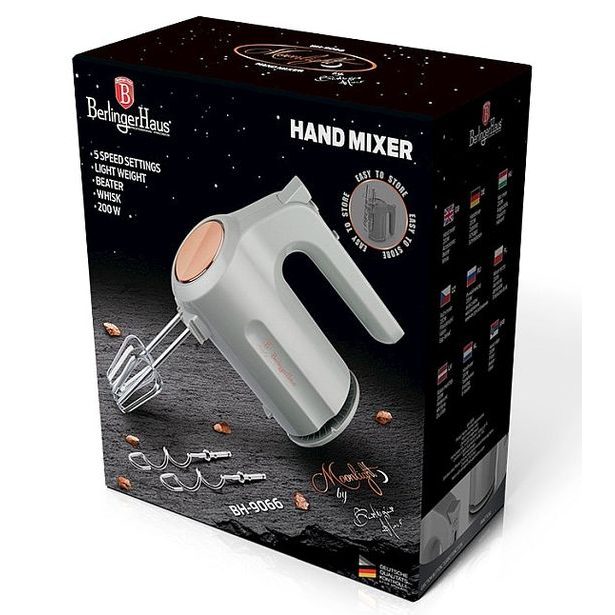 BERLINGERHAUS Mixér ruční šlehač 200 W Moonlight Edition BH-9066
