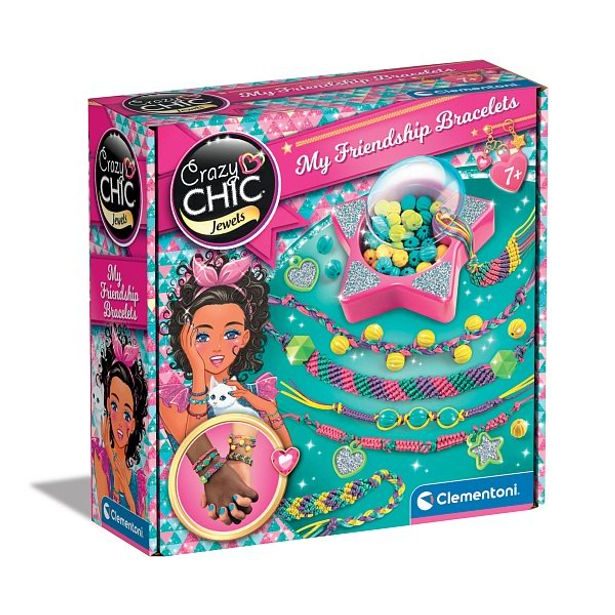 CLEMENTONI Crazy CHIC - Náramky přátelství