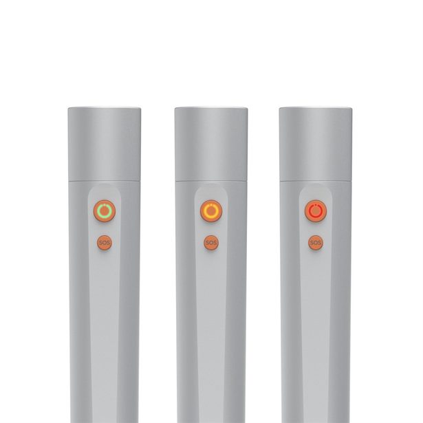 Hama FL350-C, LED svítilna, nabíjecí, hliníková, 350 lm / 100 m, 4 režimy+SOS, rozptylovač, poutko