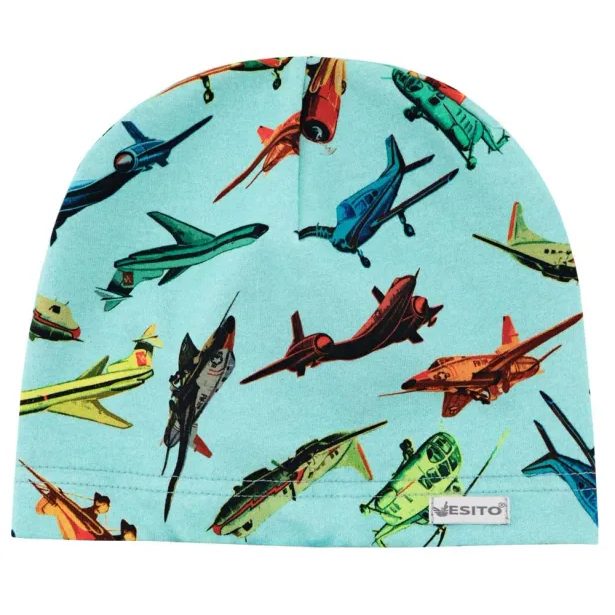ESITO Dětská čepice Letadla - zelená