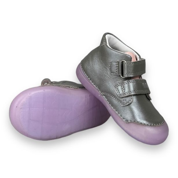 Dětské celoroční kožené boty DDstep - Sova