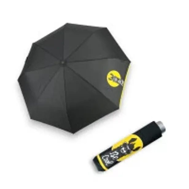 Mini Light Kids Black Lama - dětský skládací deštník