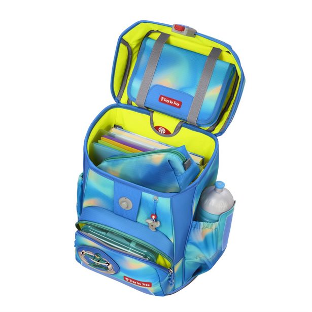 Školní aktovka Step by Step CLOUD FLASH, Ninja Zazu - 5 dílný set, AGR certifikát