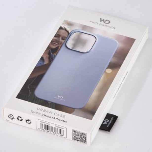 White Diamonds Urban Case, kryt pro Apple iPhone 14 Pro Max, světle modrý