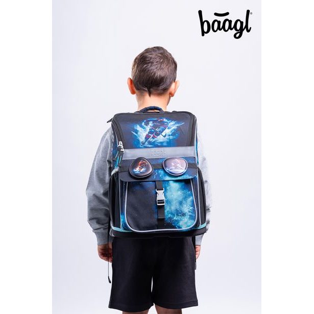 BAAGL SET 5 Zippy Hokej: aktovka, penál, sáček, zástěra, peněženka