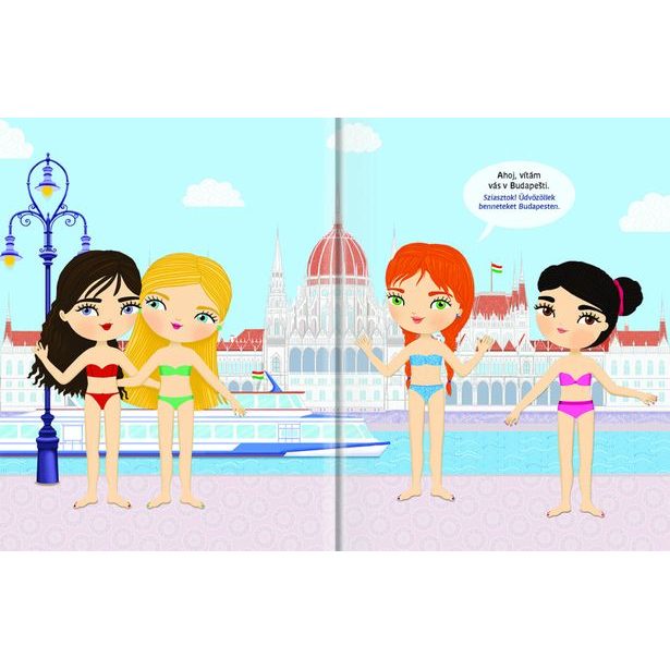 Šaty pro SÁRU ─ Kniha samolepek Baagl