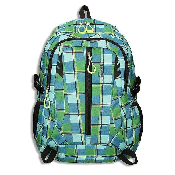 Studentský batoh WIZZARD Azure Green