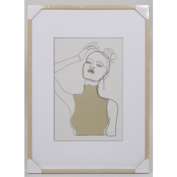 Hama rámeček dřevěný KOPENHAGEN, dub, 50x70 cm