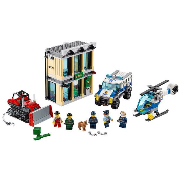 Lego City 60140 Vlámanie buldozérom