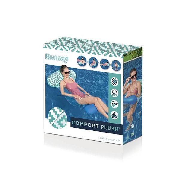 Bestway Nafukovací lehátko se síťkou Hammock, 145x87cm