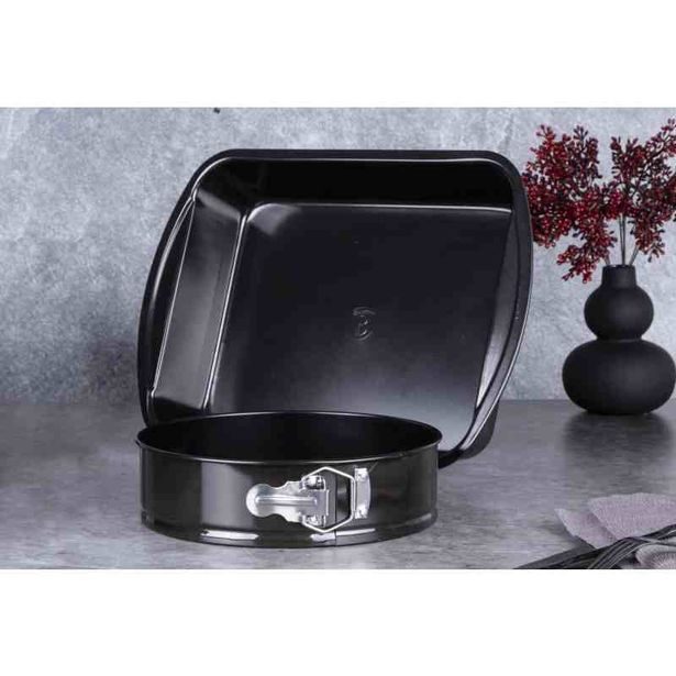 BERLINGERHAUS Forma na pečení sada titanovým nepřilnavým povrchem 2 ks Shiny Black Edition LP-KL-119P