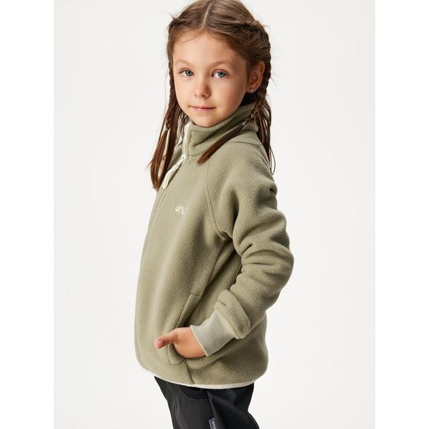 Dětská fleecová mikina Comfort, Khaki