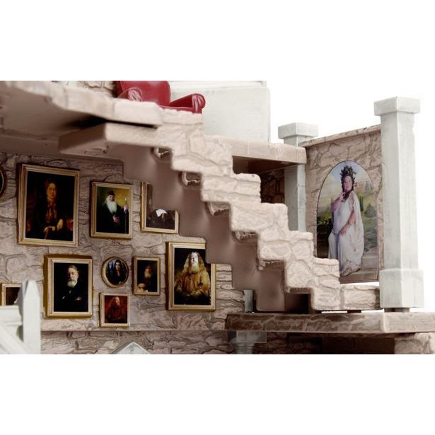 Harry Potter Nebelvírská věž s nanofigurkami