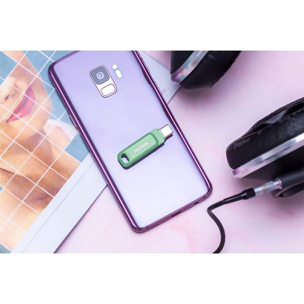 SanDisk Ultra Dual Drive Go USB Type- C, Absinthe zelená 512GB