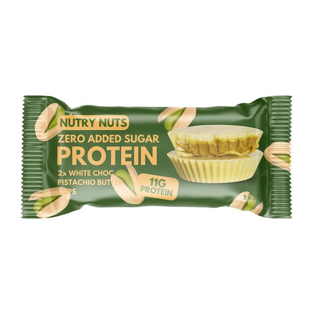 TOPNATUR Protein. košíčky bílá čokoláda s pistáciovým krémem