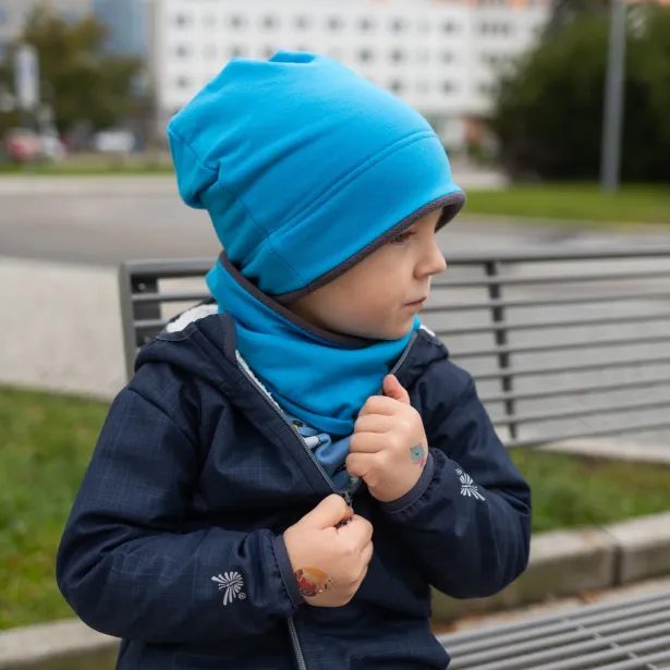 ESITO Zimní nákrčník Modrý - modrá