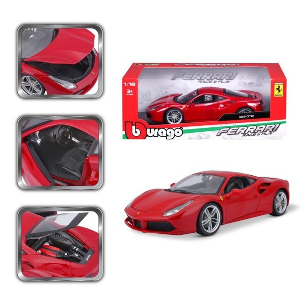 1:18 FERRARI 488 GTB RED
