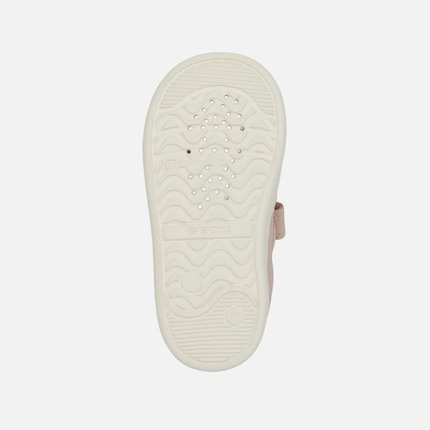 Růžové dívčí tenisky Geox Djrock