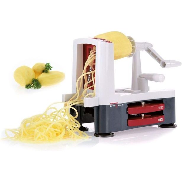 kráječ zeleniny, ovoce-nudličky, plátky-spiromat WESTMARK