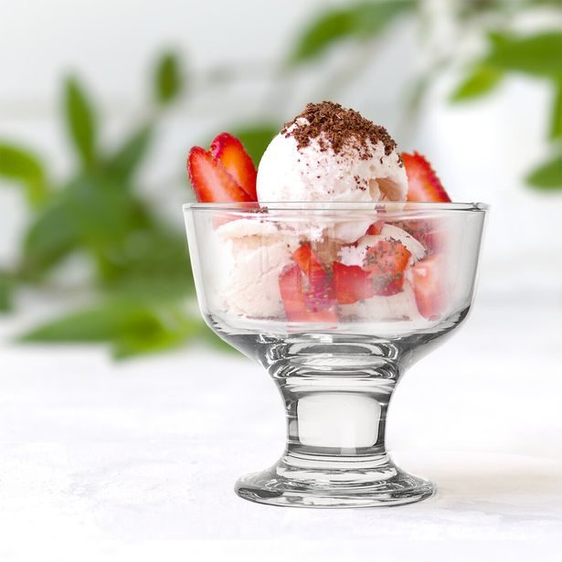 Pohár sklo zmrzlinka Destina 0,285 l, 2 ks