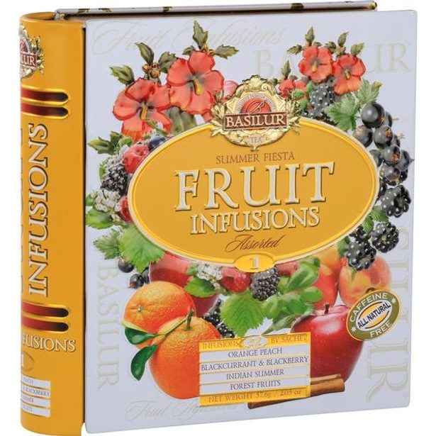 Basilur ČAJ BASILUR FRUIT INFUSIONS BOOK PLECH 32x1,8G_hamashop