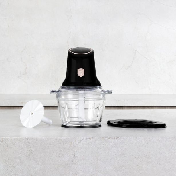 BERLINGERHAUS Sekáček elektrický se skleněnou mísou Black Rose Collection BH-9575