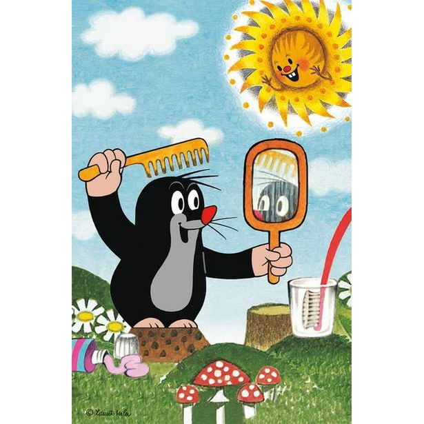 Minipuzzle Krteček 54D