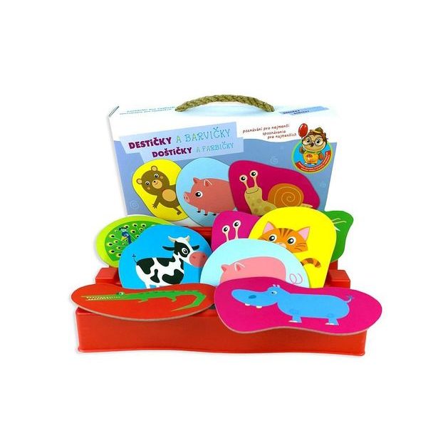 Destičky a barvičky-poznávání pro nejmenší