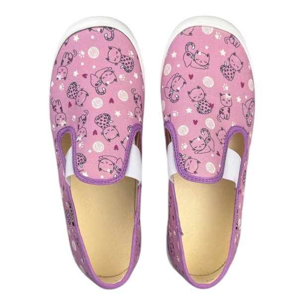 Dívčí papuče na gumičku Fare - Kočička