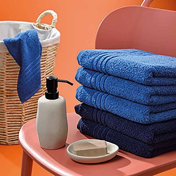 KELA Osuška Leonora 100% bavlna prémiová tmavě modrá 70x140cm KL-23471