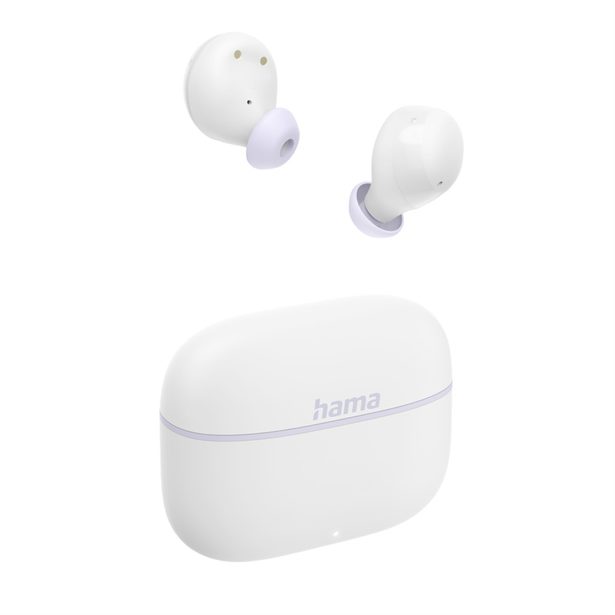 Hama Bluetooth sluchátka Freedom Buddy II, špunty, bílá