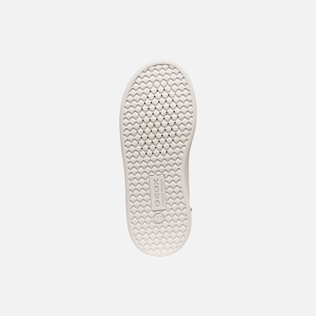 Bílé dívčí tenisky Geox Eclyper