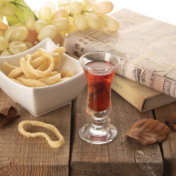 Odlivka sklo Boston 0,028 l 12 ks