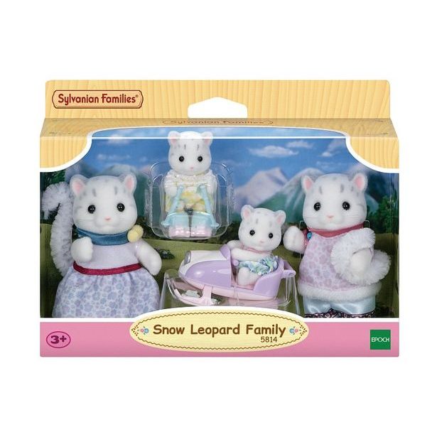 Sylvanian family Rodina sněžných levhartů