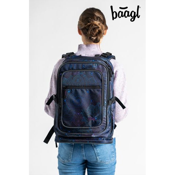 BAAGL Školní batoh Cubic Zen