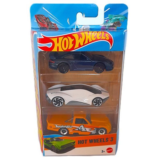 HW Autíčka sada 3ks